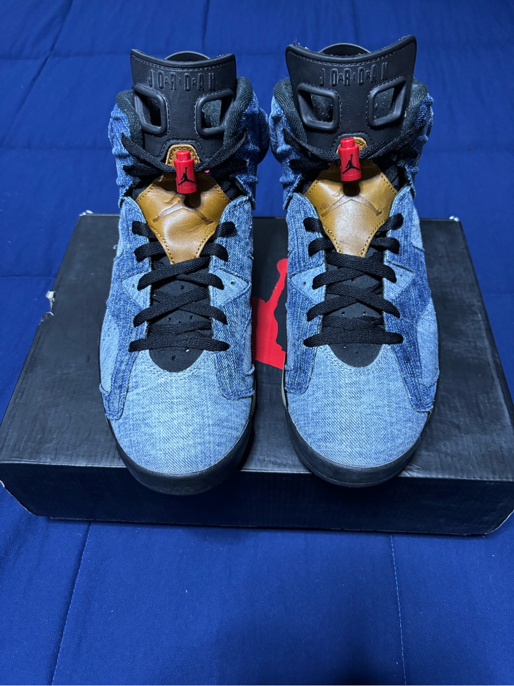 Jordan 6 Retro Washed Denim Size 10.5